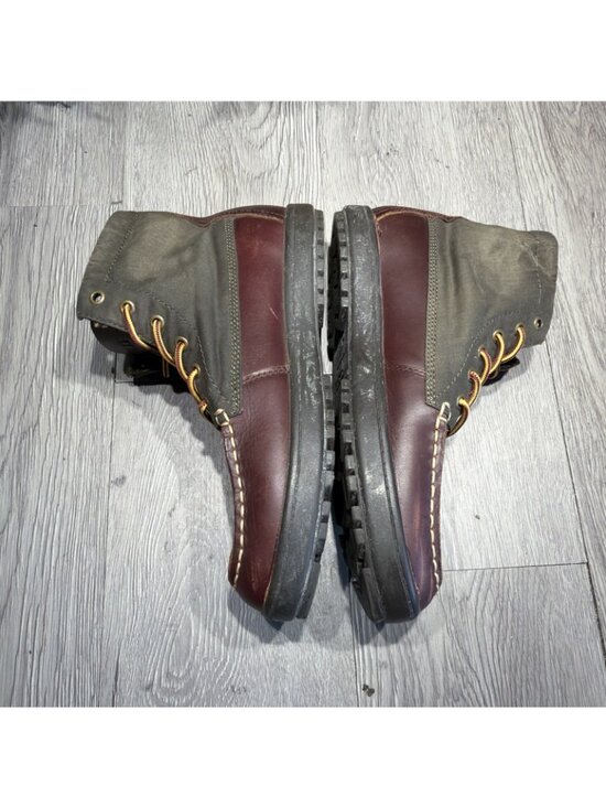 Vtg Polo Ralph Lauren Lorenzo Mid Lace Up Mens Leather Wool Boots Size 6 / W 7.5 main image 9
